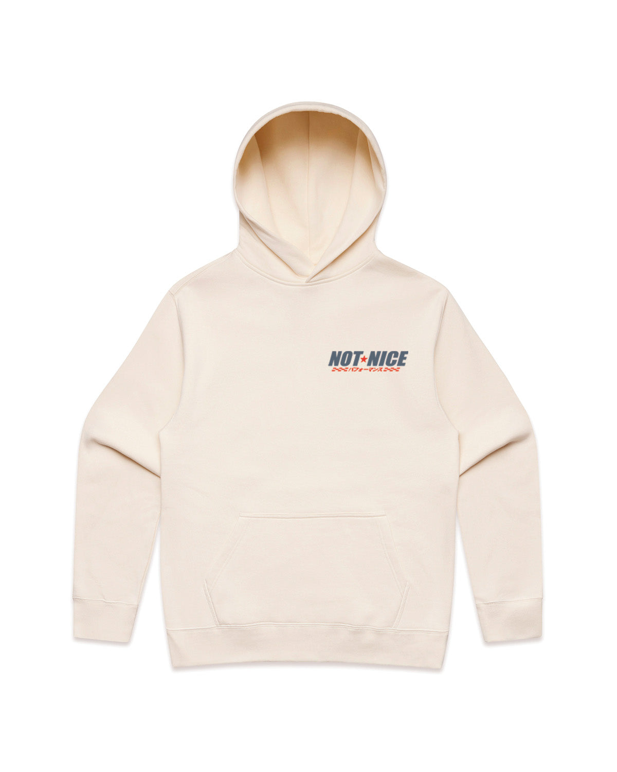 "WIDE-BODY F40" | Hoodie in Ecru