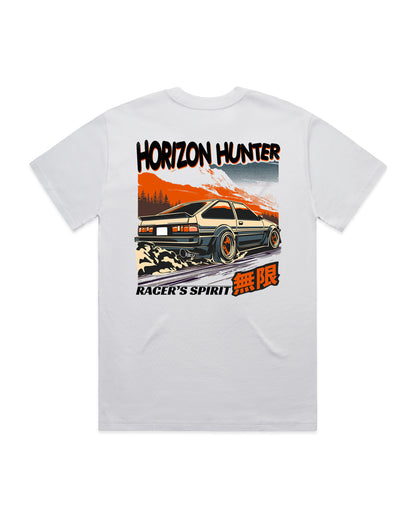 "Horizon Hunter's" | T-Shirt in White