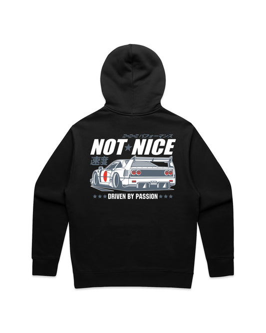 "Widebody F40" | Hoodie in Black