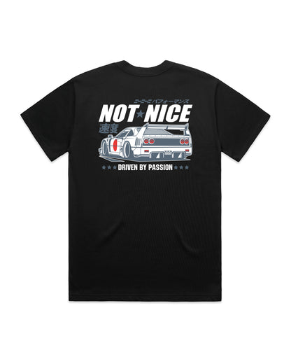 "Widebody F40" | T-Shirt in Black